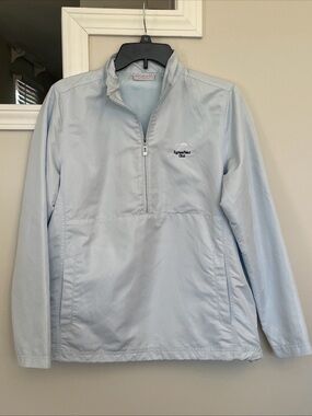 Ashworth Women’s Cypress Point Golf Club Windbreaker Pullover Jacket Size Small